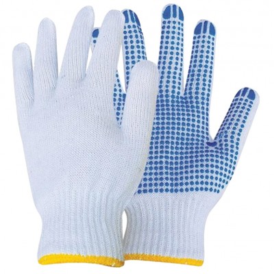 PVC Dot Coated Cotton Knitted Work Gloves Νούμερο 9 81062/9